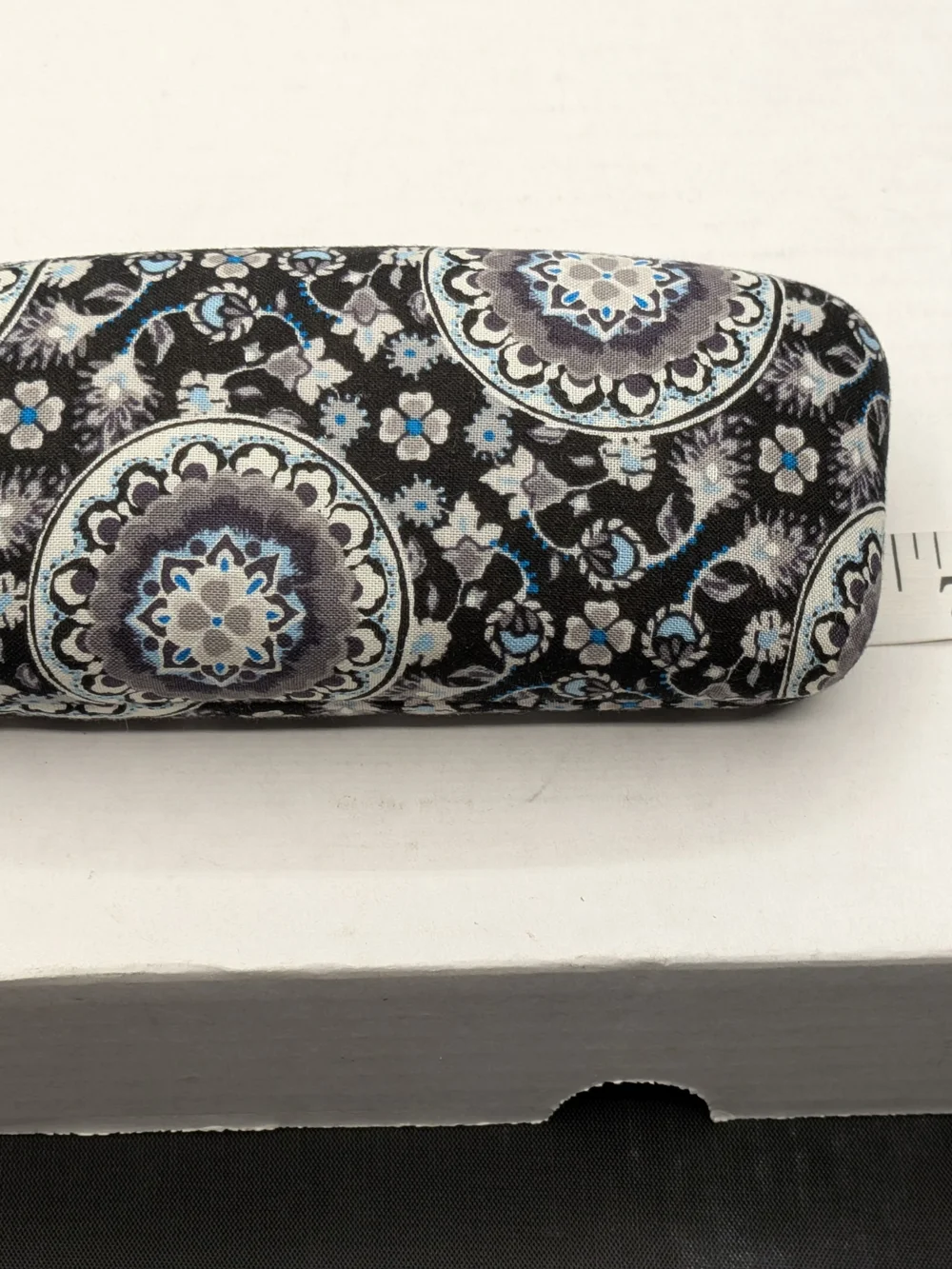 Black and Blue Medallion Hard Case For Glasses Vera Bradley